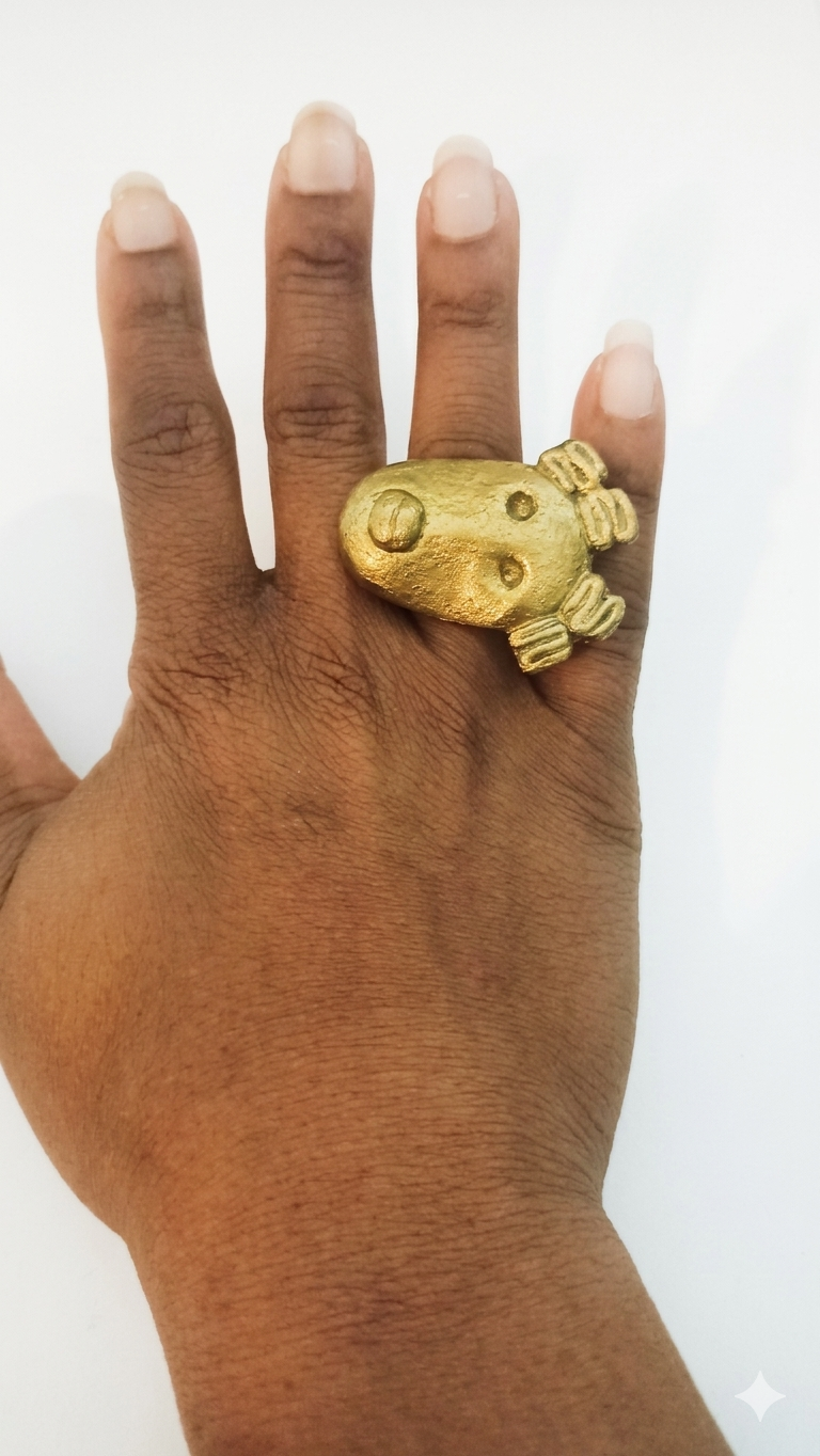 Bantu Ring Gold