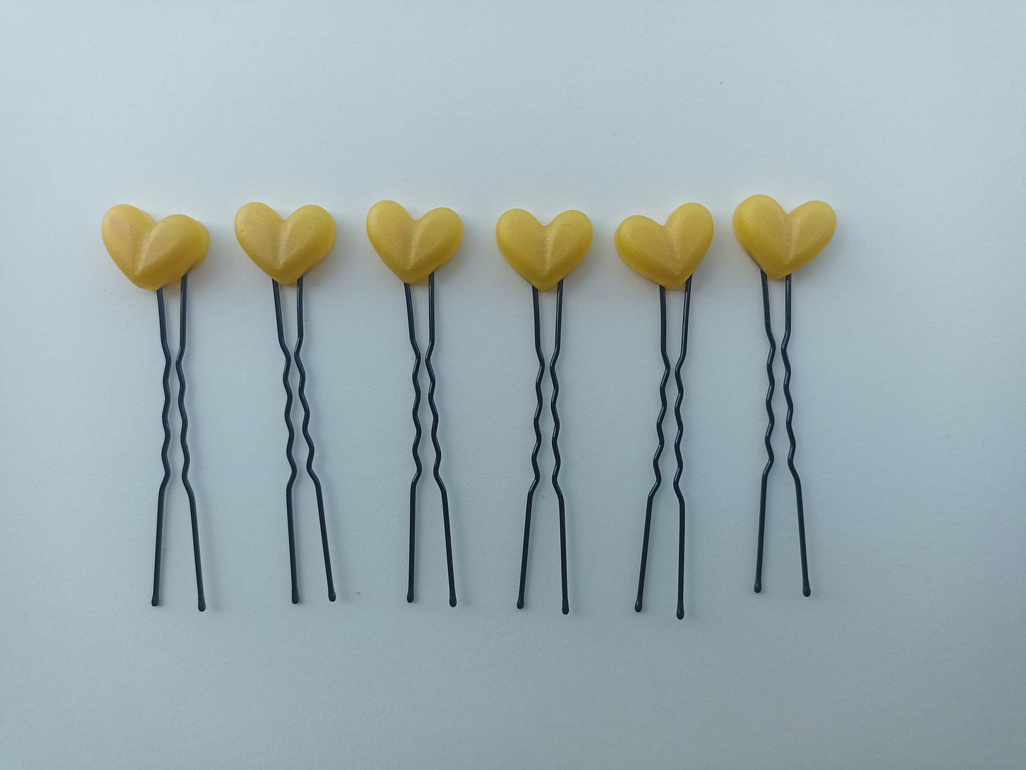Hearts Yellow (12 pieces)