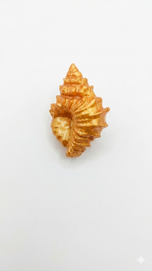 Shell Ring Yellow Gold