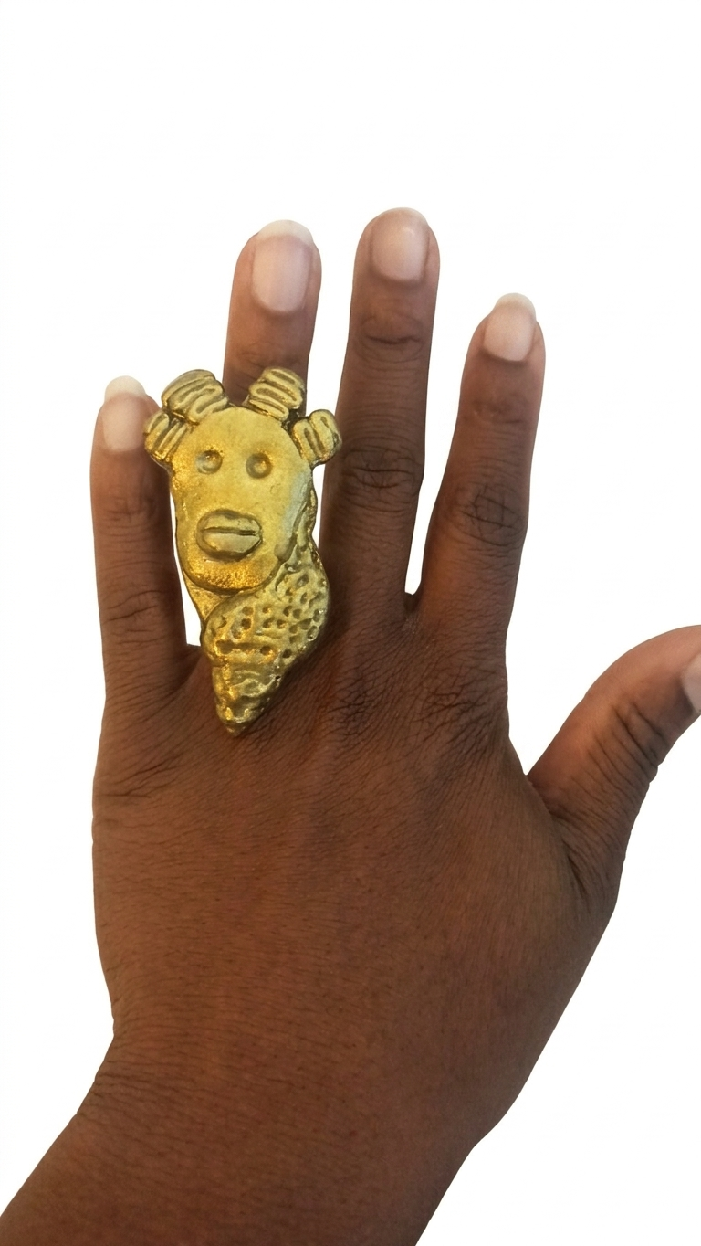 Bantushell Ring Gold