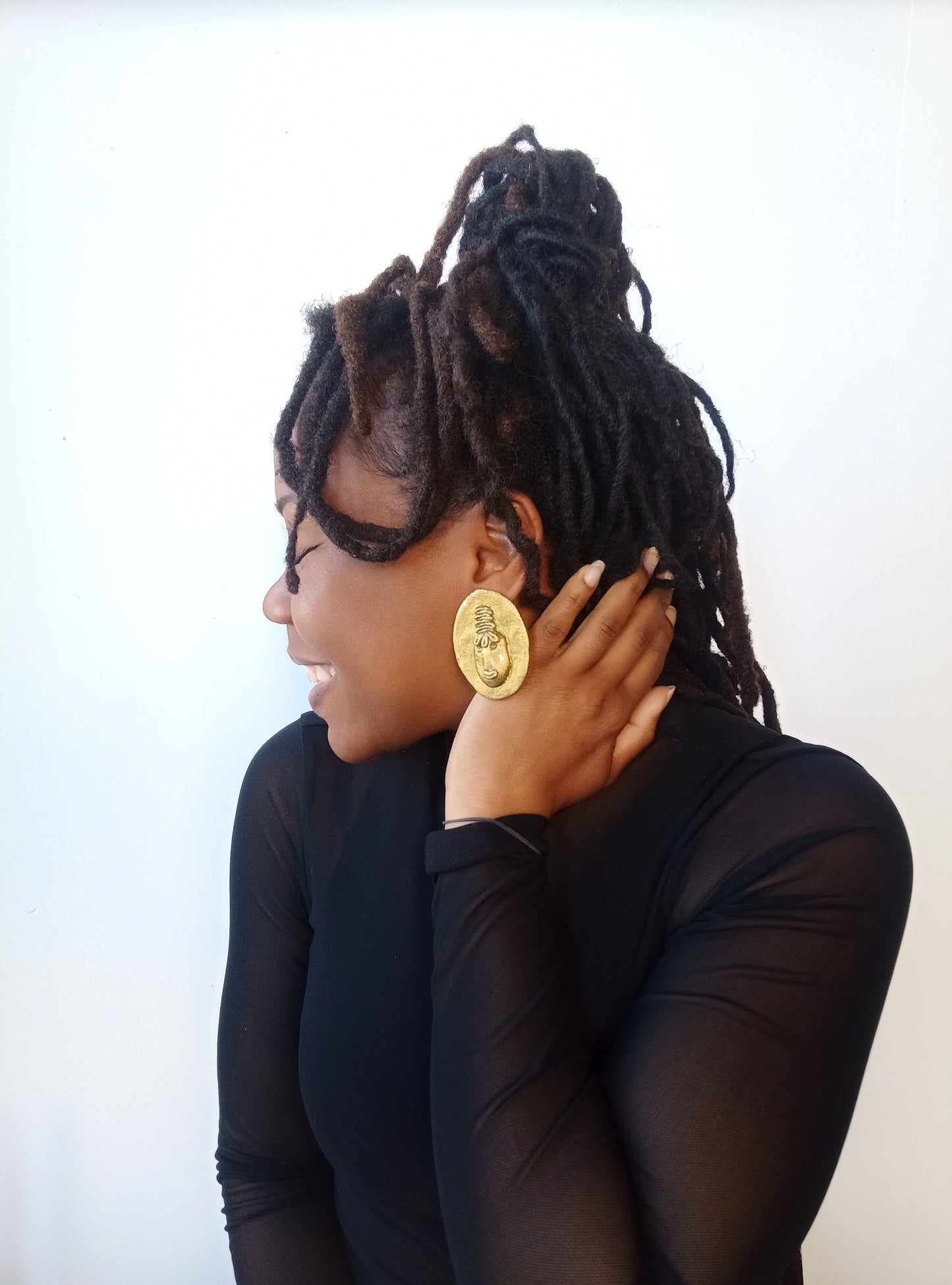 Gold Rizi Updo