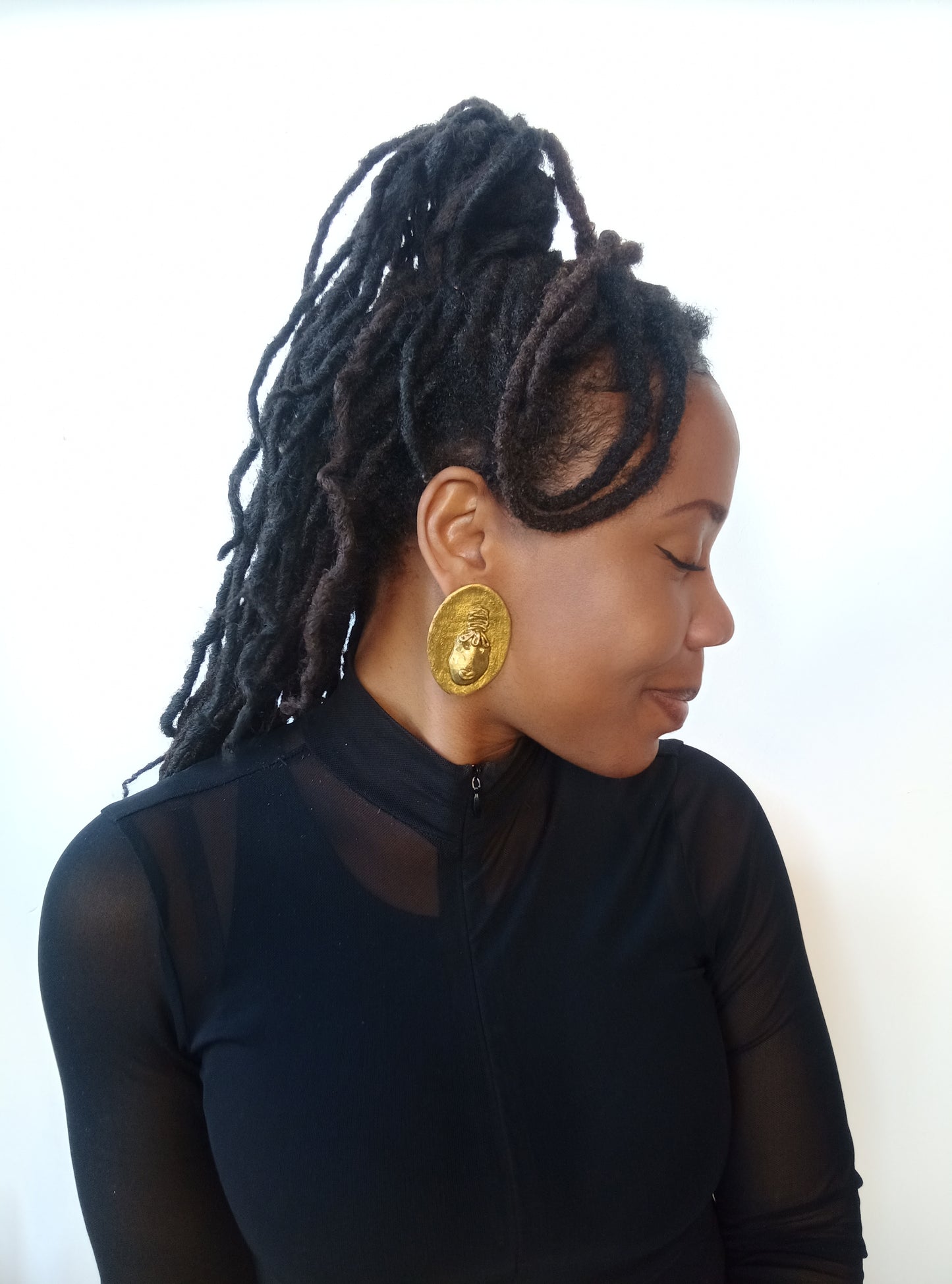 Gold Rizi Updo